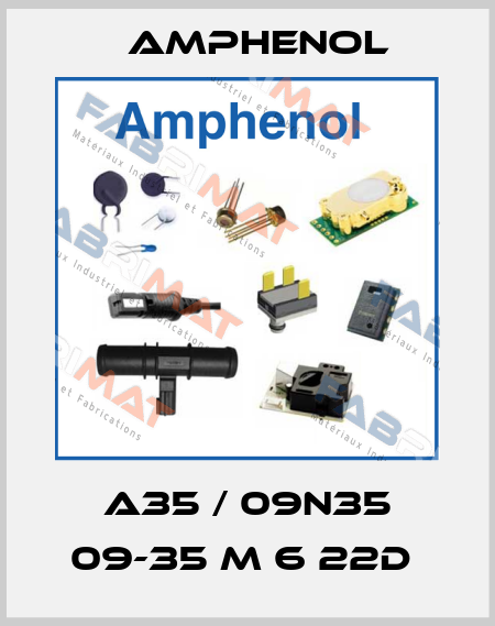 A35 / 09N35 09-35 M 6 22D  Amphenol