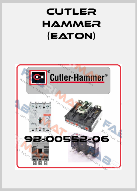 92-00552-06  Cutler Hammer (Eaton)