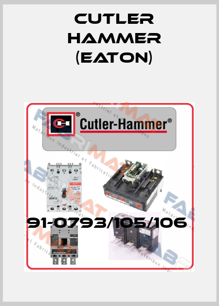 91-0793/105/106  Cutler Hammer (Eaton)