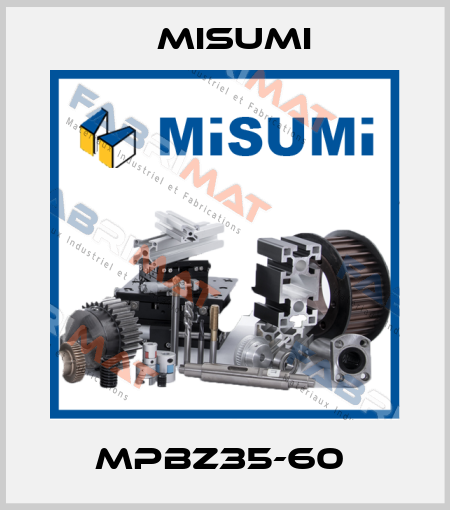 MPBZ35-60  Misumi