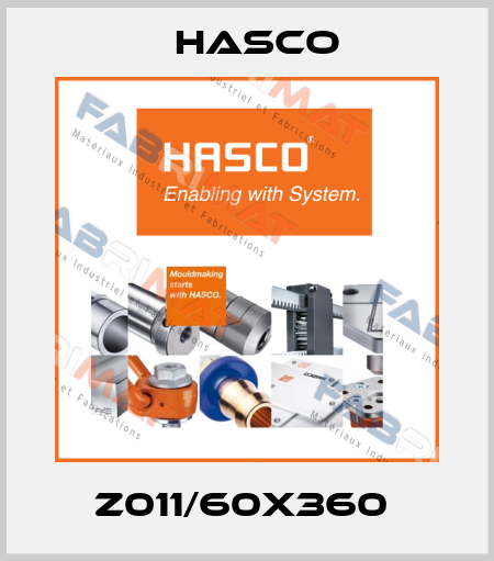 Z011/60x360  Hasco