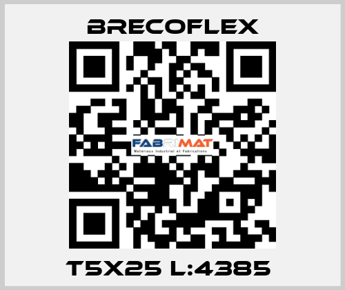 T5X25 L:4385  Brecoflex