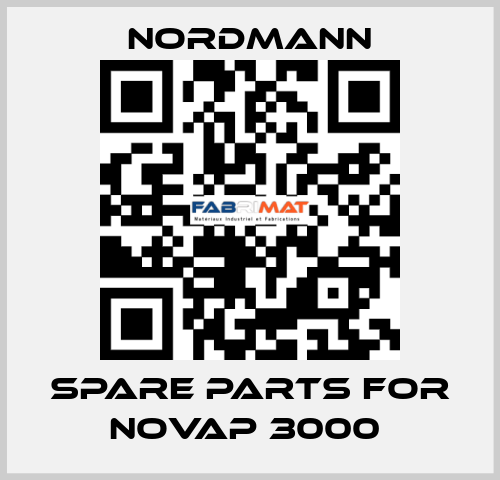 spare parts for Novap 3000  Nordmann