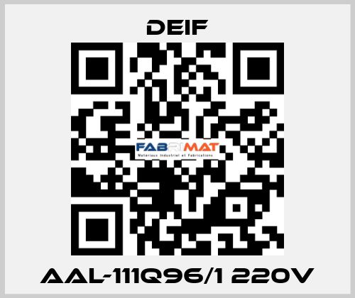 AAL-111Q96/1 220V Deif