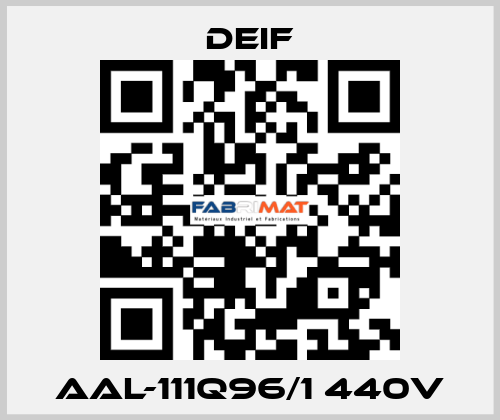 AAL-111Q96/1 440V Deif