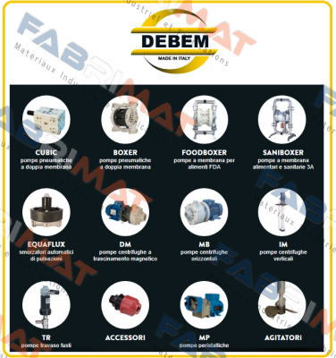 Replacement kit for IB100P-HTTPD  Debem