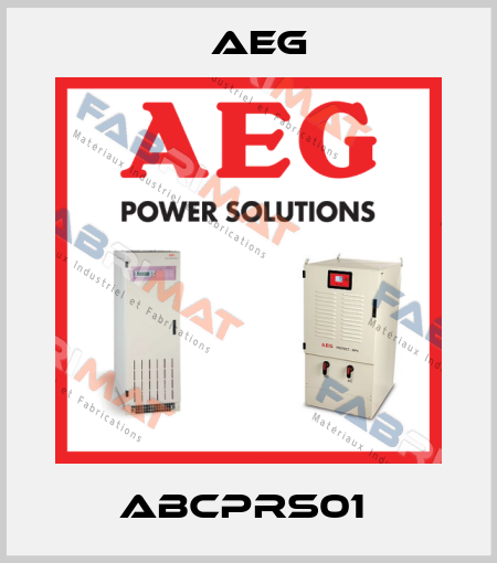 ABCPRS01  AEG