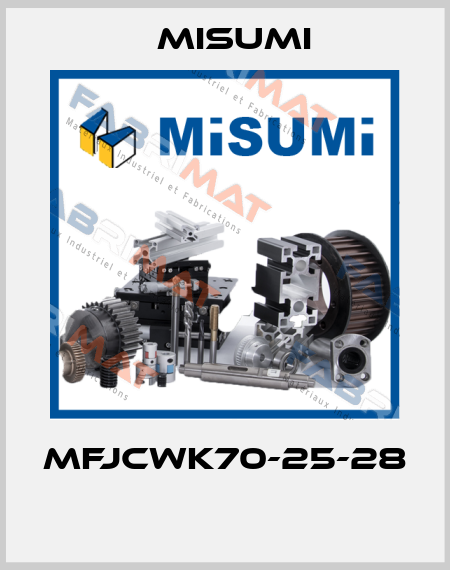 MFJCWK70-25-28  Misumi