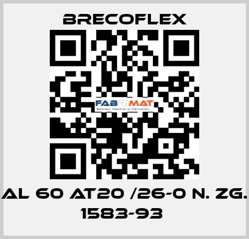 Al 60 AT20 /26-0 n. Zg. 1583-93  Brecoflex