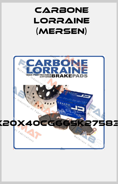 40X20X40CG665K27583108  Carbone Lorraine (Mersen)