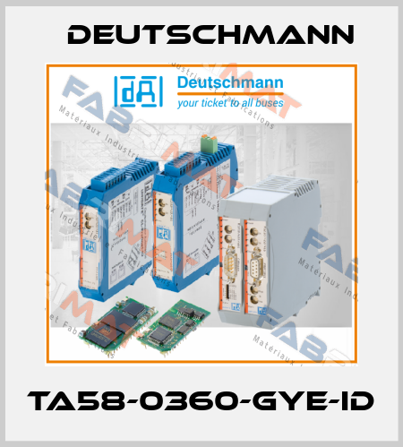 TA58-0360-GYE-ID Deutschmann