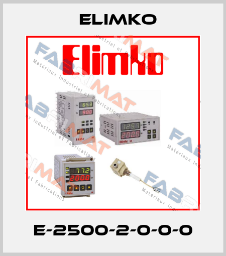 E-2500-2-0-0-0 Elimko