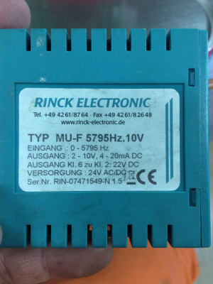 MU-F-INI. Rinck Electronic