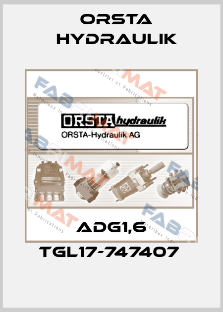 ADG1,6 TGL17-747407  Orsta Hydraulik