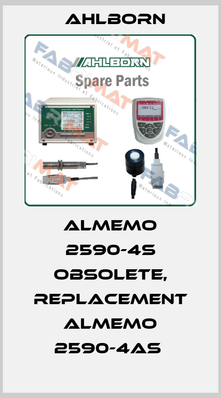 ALMEMO 2590-4S obsolete, replacement ALMEMO 2590-4AS  Ahlborn