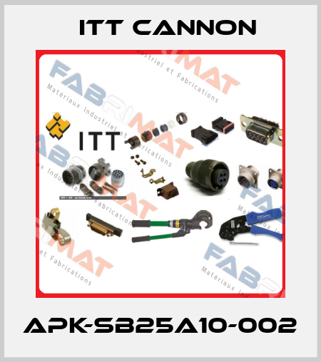 APK-SB25A10-002 Itt Cannon