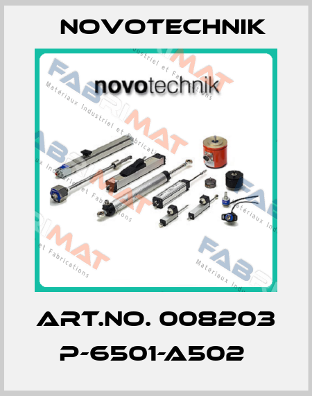 ART.NO. 008203 P-6501-A502  Novotechnik