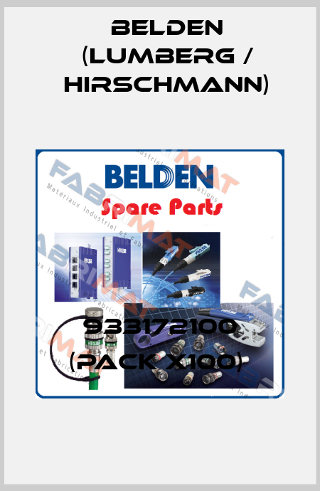 933172100 (pack x100)  Belden (Lumberg / Hirschmann)