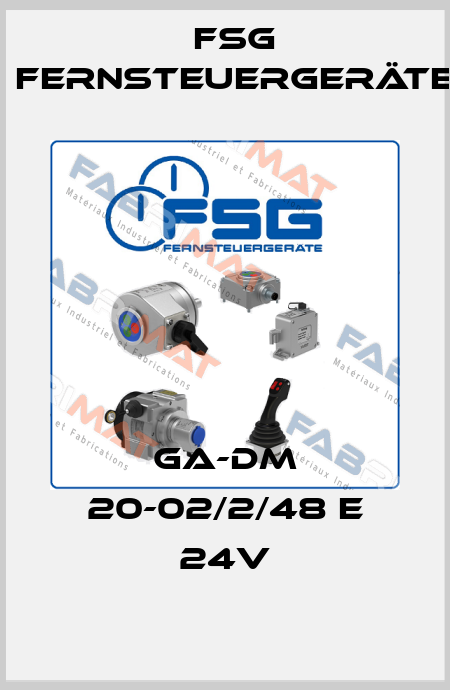 GA-DM 20-02/2/48 E 24V FSG Fernsteuergeräte