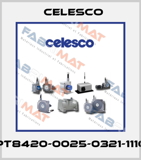 PT8420-0025-0321-1110 Celesco