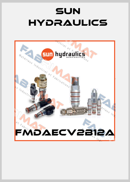 FMDAECV2B12A  Sun Hydraulics