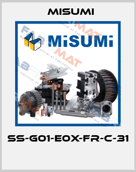 SS-G01-E0X-FR-C-31  Misumi