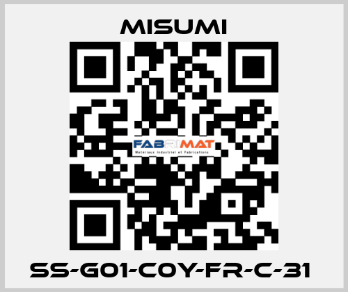 SS-G01-C0Y-FR-C-31  Misumi