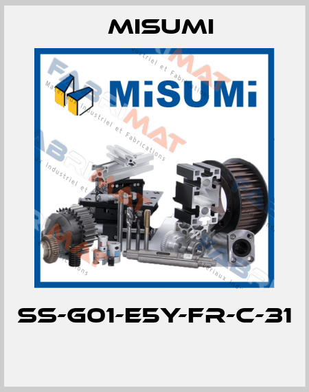 SS-G01-E5Y-FR-C-31  Misumi