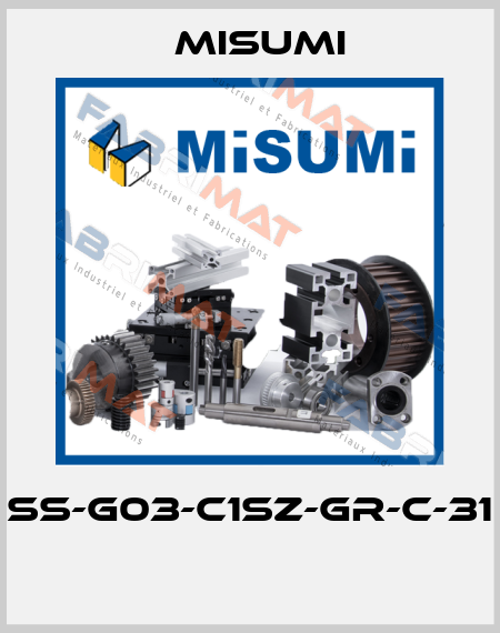 SS-G03-C1SZ-GR-C-31  Misumi