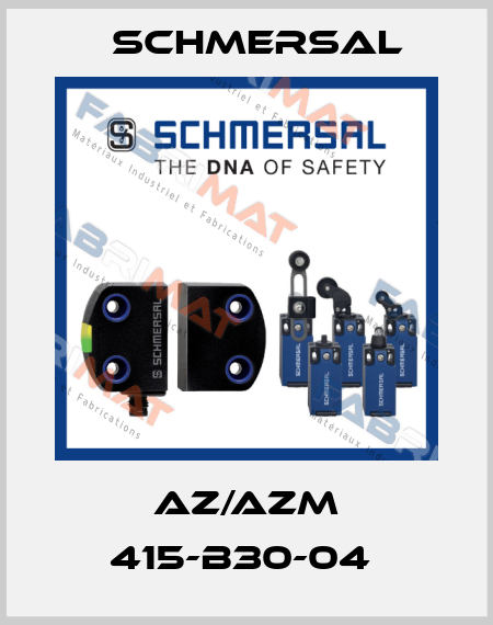 AZ/AZM 415-B30-04  Schmersal