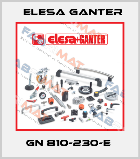 GN 810-230-E  Elesa Ganter