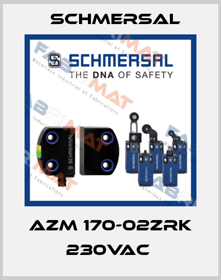 AZM 170-02ZRK 230VAC  Schmersal