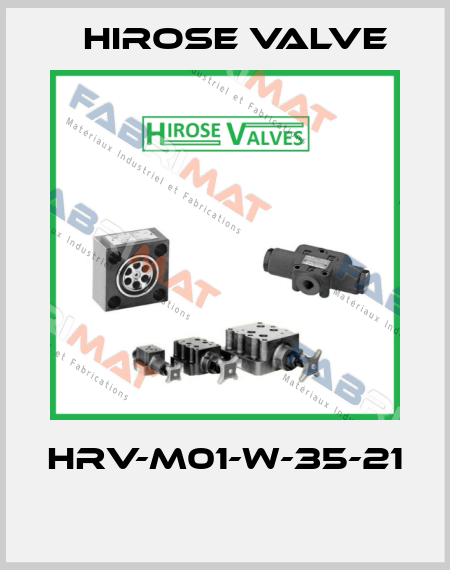 HRV-M01-W-35-21  Hirose Valve