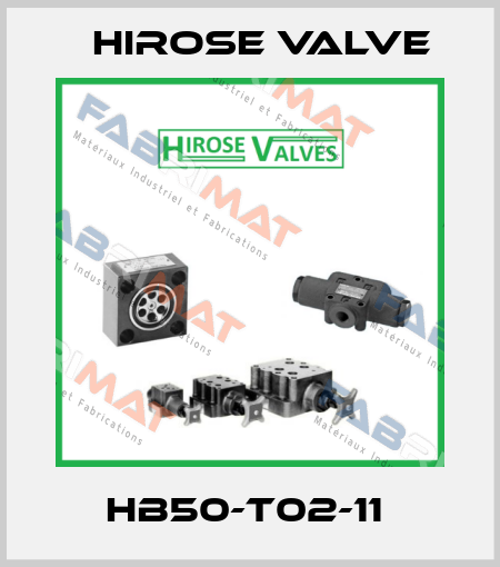 HB50-T02-11  Hirose Valve