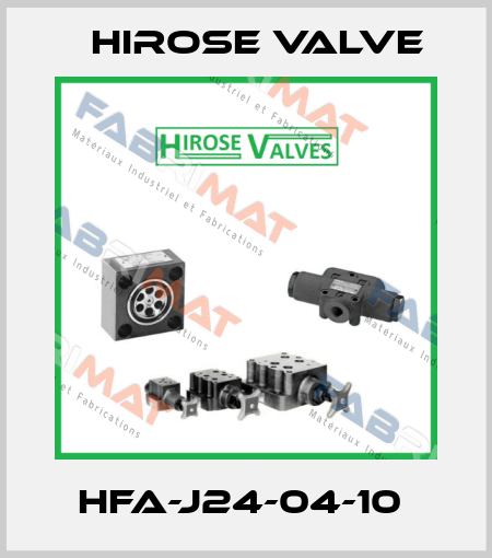 HFA-J24-04-10  Hirose Valve