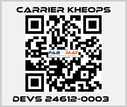 DEVS 24612-0003   Carrier Kheops