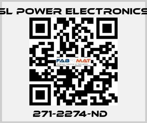271-2274-ND   SL Power Electronics