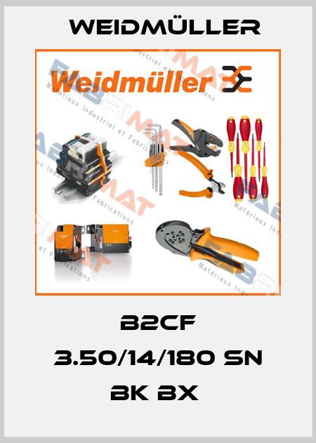 B2CF 3.50/14/180 SN BK BX  Weidmüller