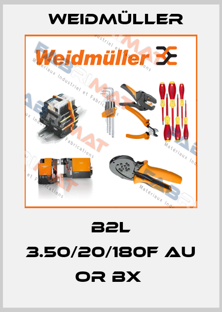 B2L 3.50/20/180F AU OR BX  Weidmüller