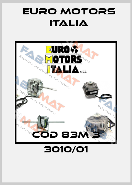 COD 83M 3 3010/01 Euro Motors Italia