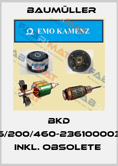 BKD 6/200/460-236100003 inkl. obsolete  Baumüller