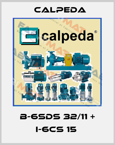 B-6SDS 32/11 + I-6CS 15  Calpeda