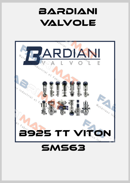 B925 TT VITON SMS63  Bardiani Valvole