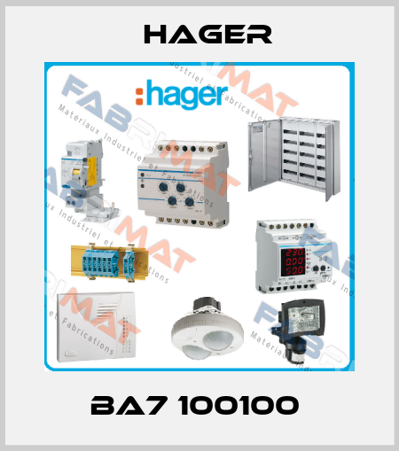 BA7 100100  Hager