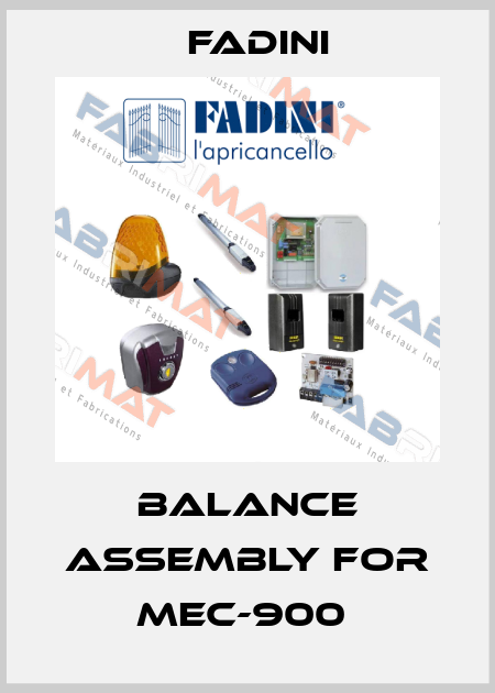 BALANCE ASSEMBLY FOR MEC-900  FADINI