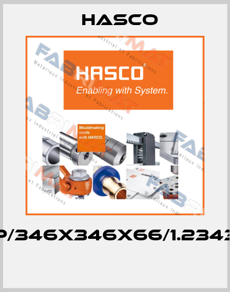 P/346x346x66/1.2343  Hasco