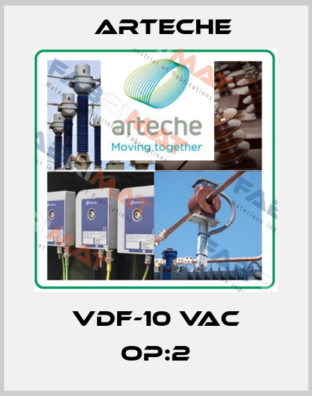 VDF-10 Vac OP:2 Arteche