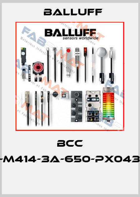 BCC M425-M414-3A-650-PX0434-050  Balluff