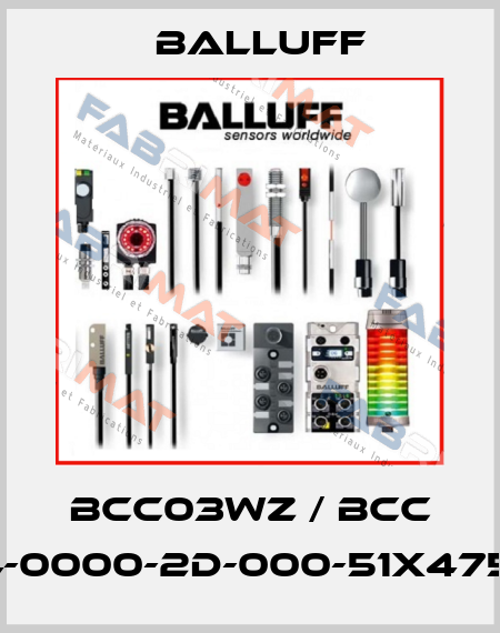 BCC03WZ / BCC M474-0000-2D-000-51X475-000 Balluff