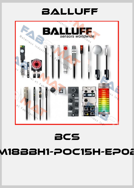 BCS M18BBH1-POC15H-EP02  Balluff